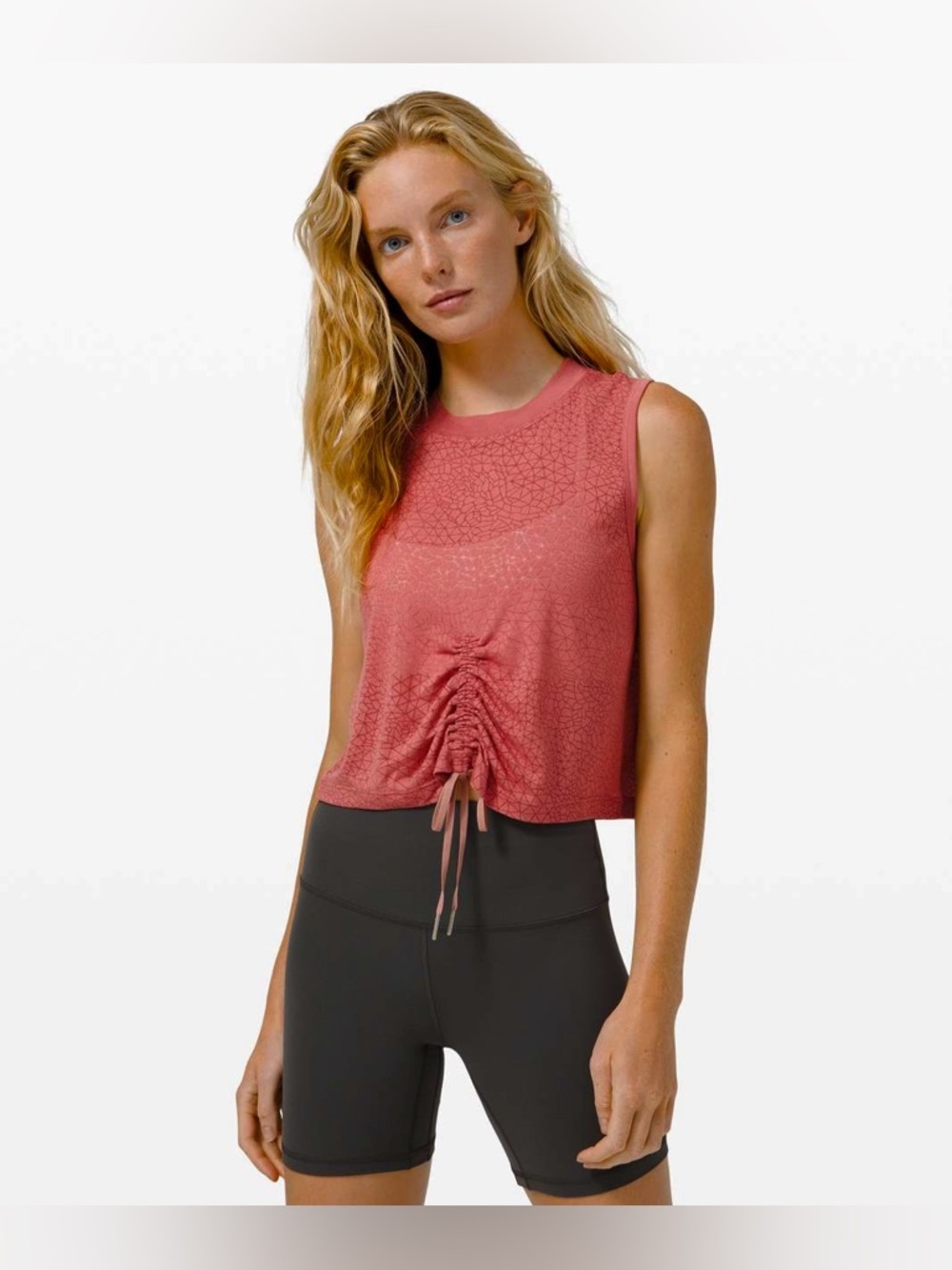 Lululemon Cinch Me Up Front Tank Size Small